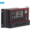 Regulator kontroler baterii paneli słonecznych 20A 2xUSB [23050000784]